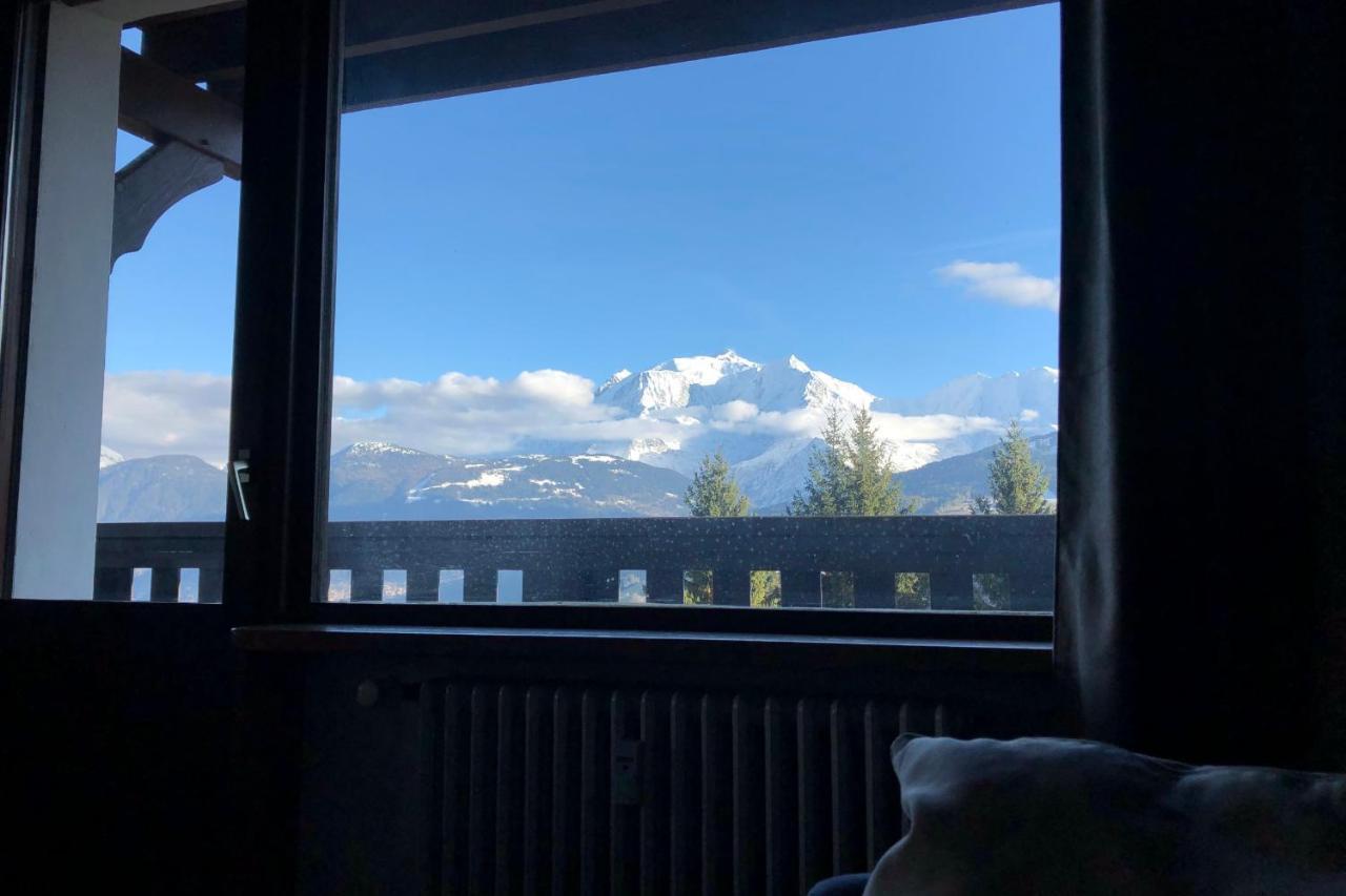 Ferienwohnung Large Apt 80M Superb View Mont-Blanc 6P Combloux Exterior foto